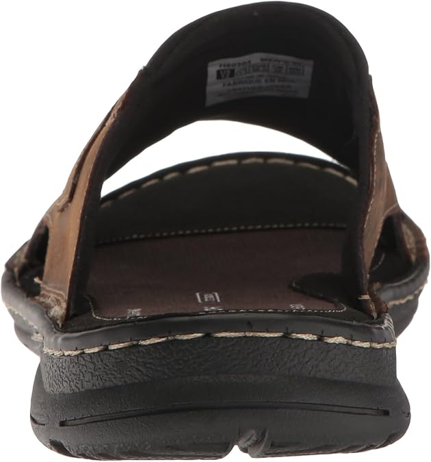 Rockport Men's Darwyn Slide 2 Sandals  Brown II Size 11.5