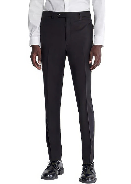 Calvin Klein Men's Slim-Fit Dress Pants  Black W31xL30