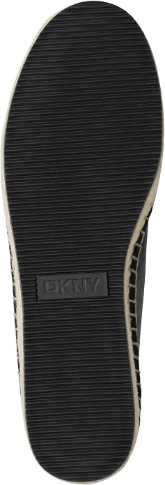 DKNY Women's Mallandra Slip-On Espadrille Sandals  Black Size 7.5