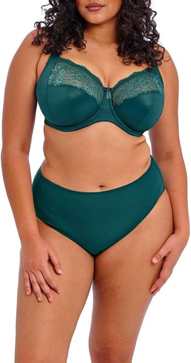 Elomi Full Figure Morgan Underwire Side Frame Bra  Deep Teal Size 38H