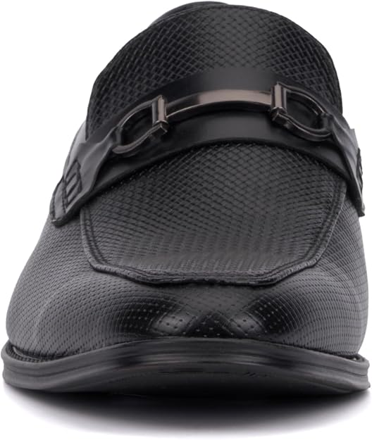 New York & Company Men's Malthe Dress Bit Loafers  Black Size 13