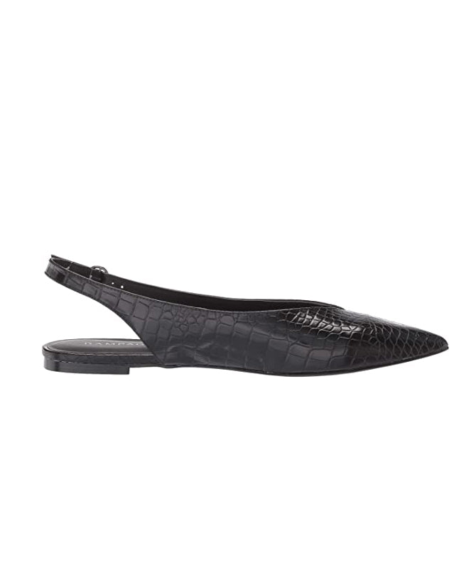 Rampage Women's Blaine Slingback Mules  Black Size 7.5