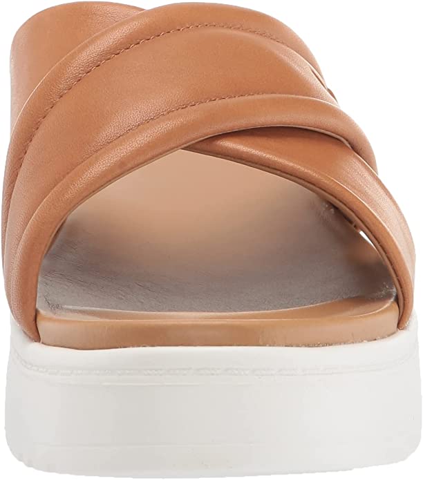 UGG Women's Zayne Crossband Sandal  Color Tan Leather Size 7M