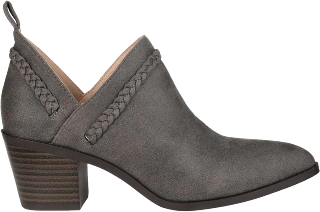 Journee Collection Women's Sophie Bootie  Color Gray Size 6.5M