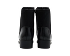 Journee Collection Women's Renna Chelsea Boots   Black Smooth Size 7.5