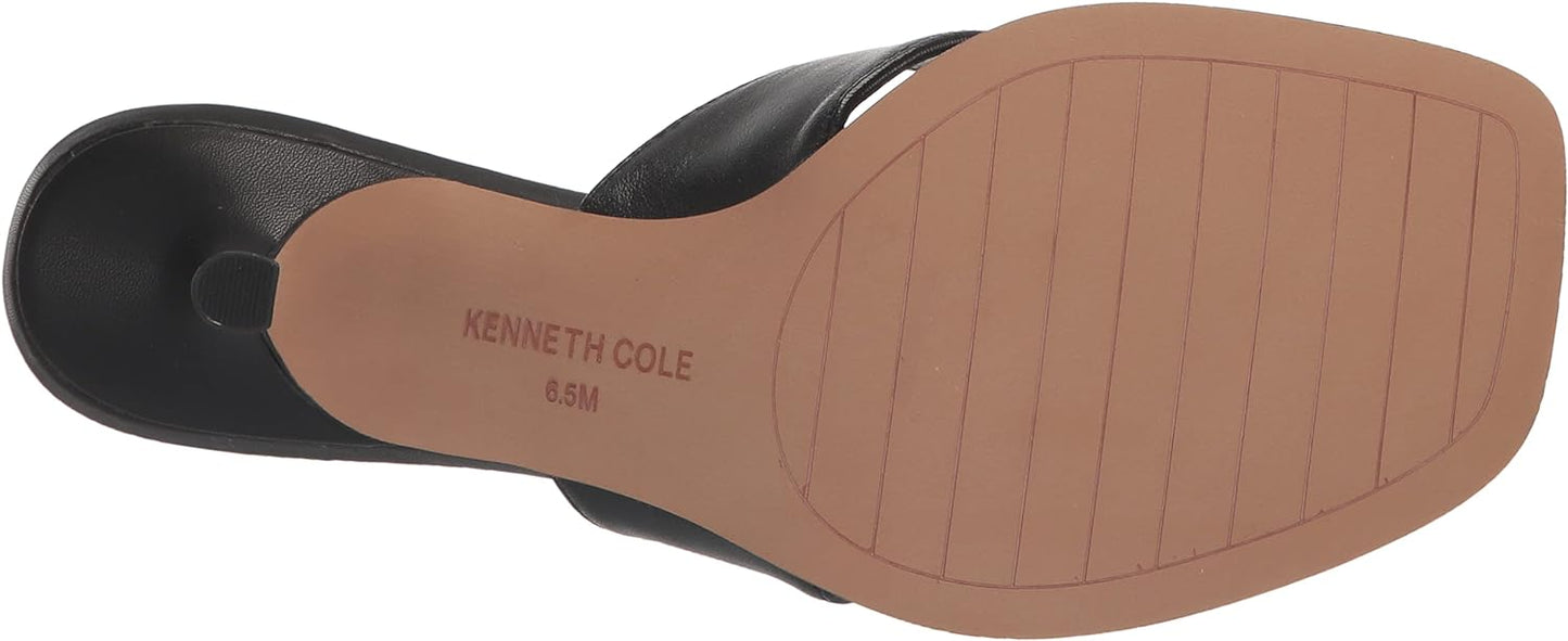 Kenneth Cole New York Women's Classic Geneva Wedge Sandals  Color Black Size 7.5M