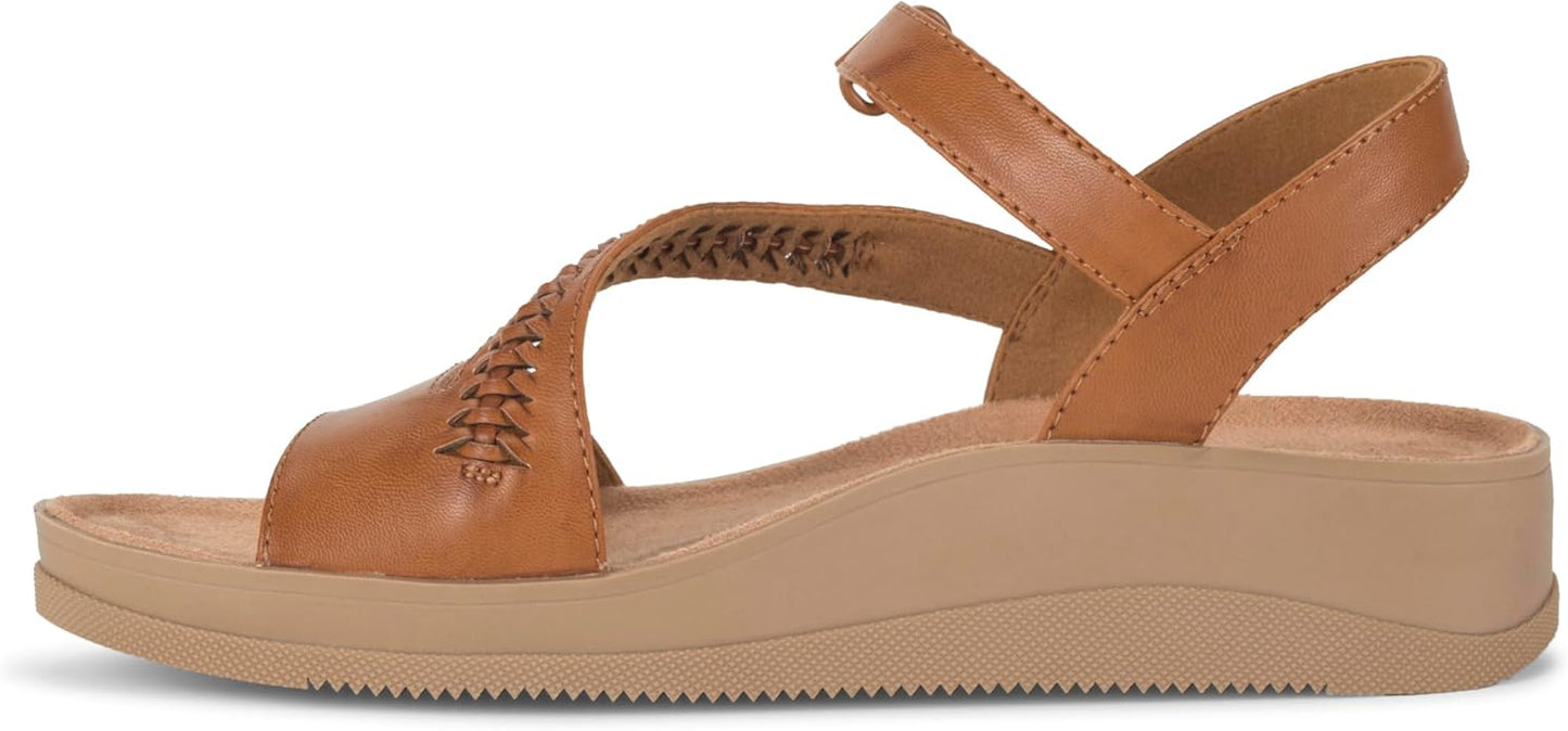 Baretraps Interior Frolick Side Closure Sandal  Dark Caramel Size 8