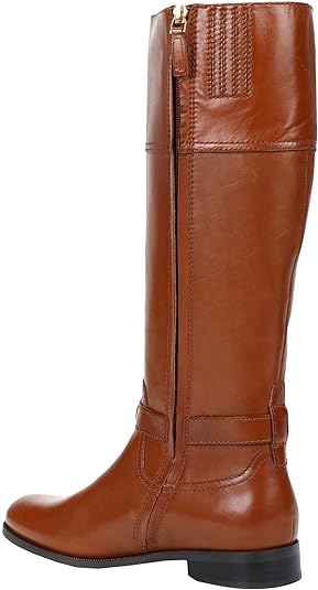 Lauren Ralph Lauren Women's Berdie Leather Riding Boots  Color Tan Leather Size 6B/M