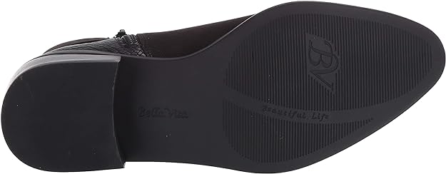 Bella Vita Women's Henley II Bootie  Color Smoke/Black Snake Size 7.5M