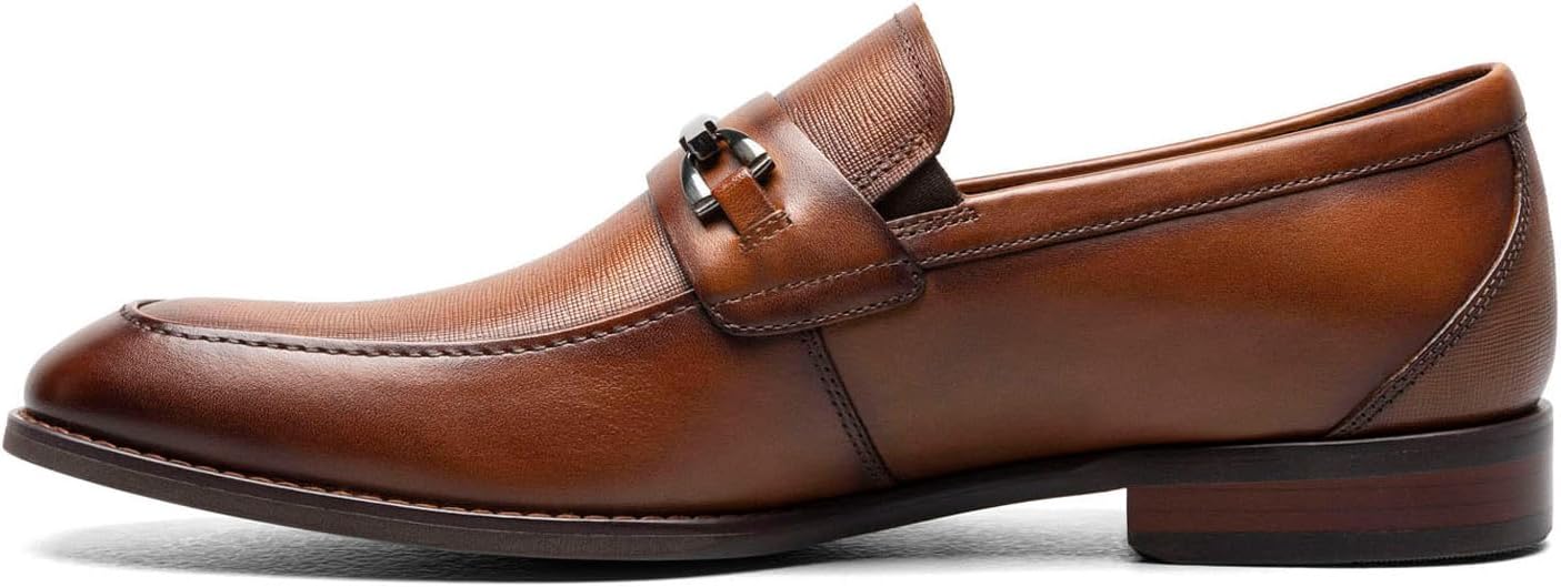 Stacy Adams Men's Kaylor Bit Dress Loafer  Cognac Size 8