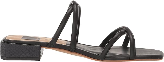 Dolce Vita Women's Happi Strappy Flat Sandal  Color Black Size 6