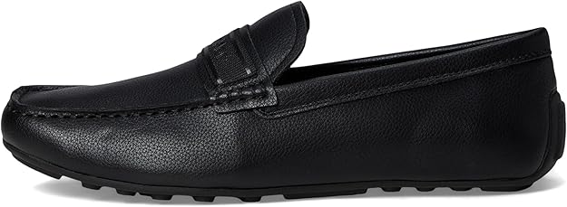 Calvin Klein Men's Oliver Logo Driving Style Loafer  Black Size 9.5