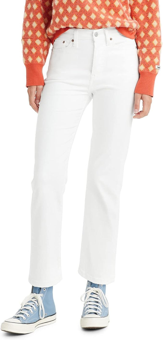 Levi's Released-Hem Straight-Leg Jeans  Color Soft Clean Size 29R