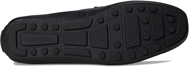Calvin Klein Men's Oliver Logo Driving Style Loafer  Black Size 9.5