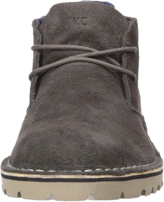 Kenneth Cole REACTION Men's Abie Desert Chukka Boots  Dark Gray Size 7