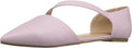 Journee Collection Women's Cross Strap Pointed Toe Flat  Color Pink Size 8M
