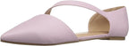 Journee Collection Women's Cross Strap Pointed Toe Flat  Color Pink Size 8M