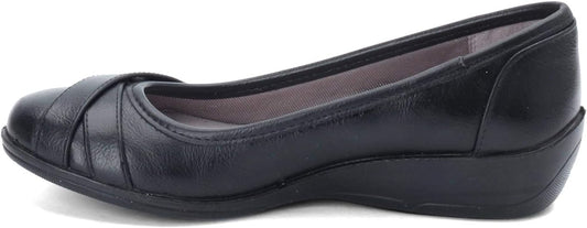 LifeStride Women's I Loyal Ballerina Flats  Color Black Size 8.5M