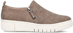 Soul Naturalizer Women's Turner Slip-On Sneakers  Grey Faux Leather Size 6W