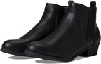 Sugar Women's Trixy Ankle Boots  Color Black Tumble Polyurethane Size 7M