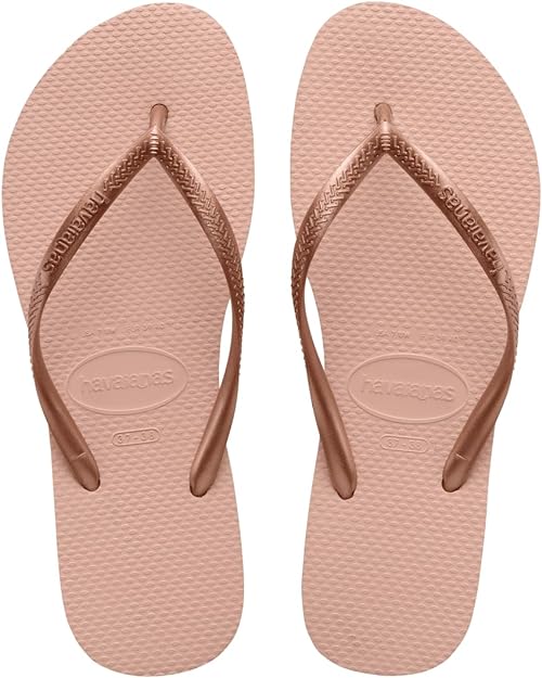 Havaianas Women's Slim Season Flip Flop  Ballet Rose Size 11/12