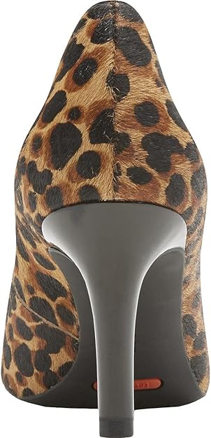 Rockport Womens Total Motion Animal Print Evening Heels  Color Tan  Size 7W