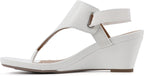 White Mountain Women's All Dress Sanda2l  White, Smooth Size 6