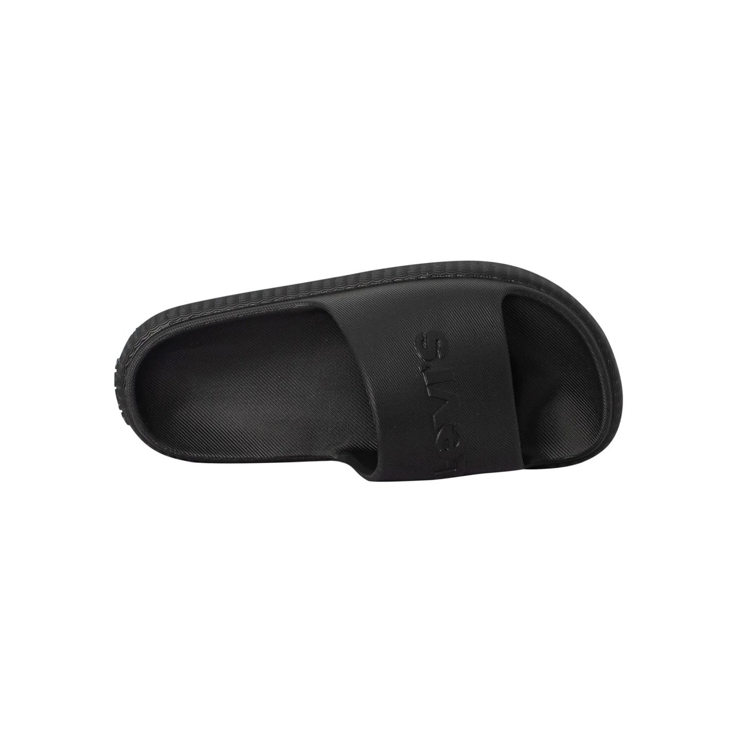 Levi's Men's Embossed June Next Slide  Black Size 11