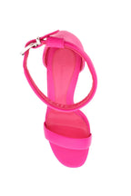 Alexander McQueen Leather Arc Heel Sandals  Color Bobby Pink/Silver Size EU 38C/US 7.5
