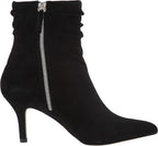 Bella Vita Women's Danielle Ankle Boot Booties   Black Suede Leather Size 9.5W
