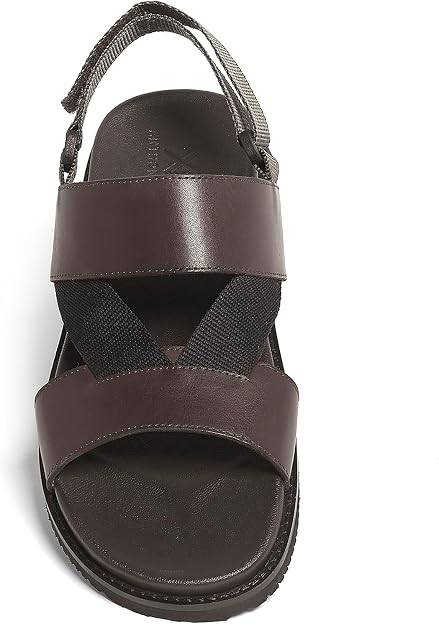 Anthony Veer Men's Malibu Comfort Sandals  Brown Size 8.5