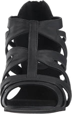 Easy Street Women's Amaze Dress Heeled Sandals  Black Size 8