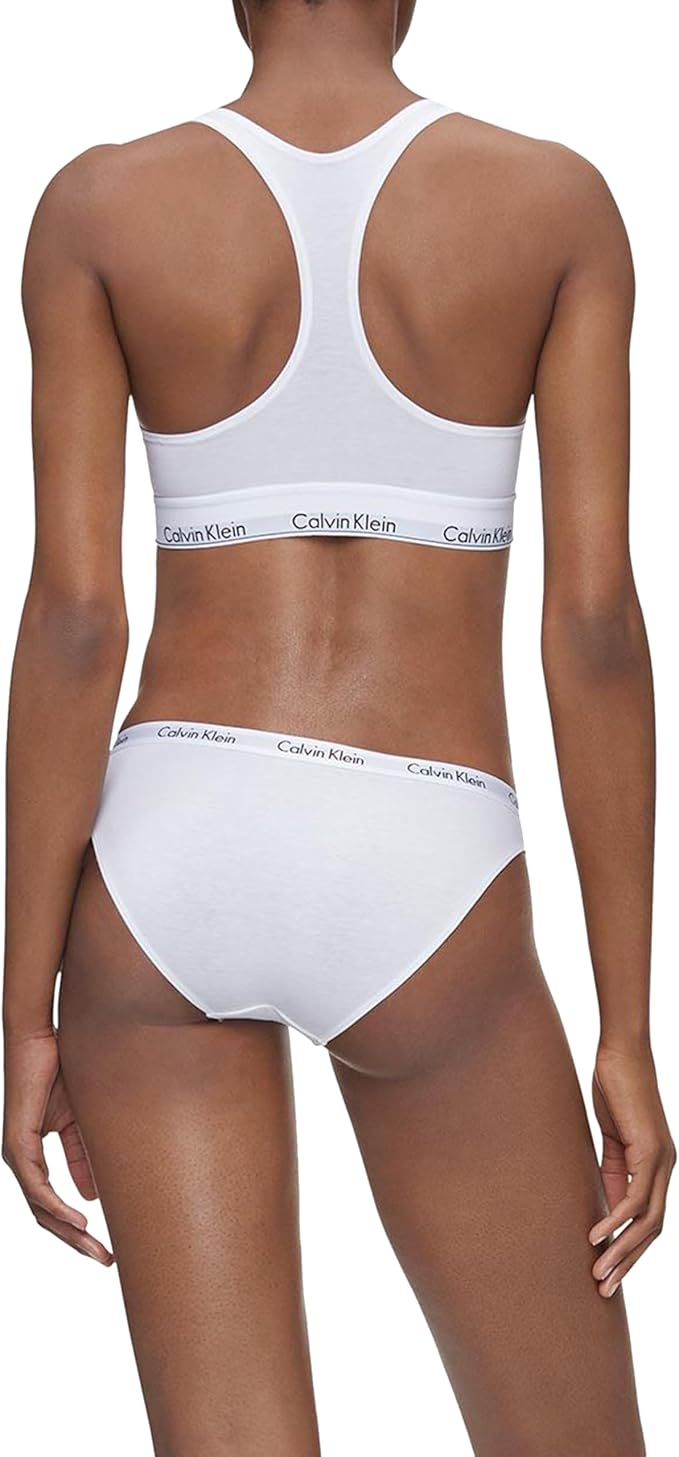 Calvin Klein Carousel Bikini Panties 3-Pack  Black/White/Grey Heather Size M