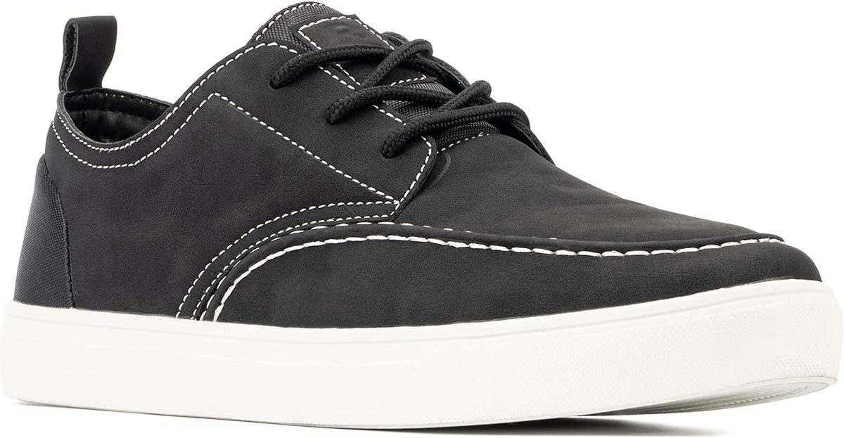 Reserved Footwear Men's Kono Boat Shoes  Black Size 12