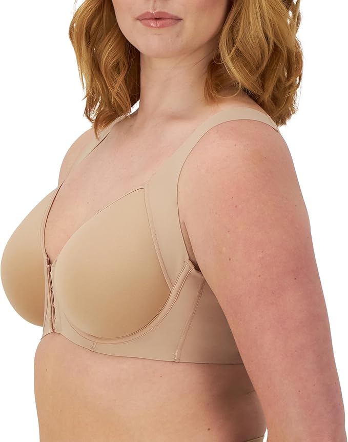 Bali One Smooth U Posture Boos Underwire Bra  Nude Size 36DD