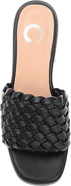 Journee Collection Women's Fylicia Dress Sandals  Black Size 9.5