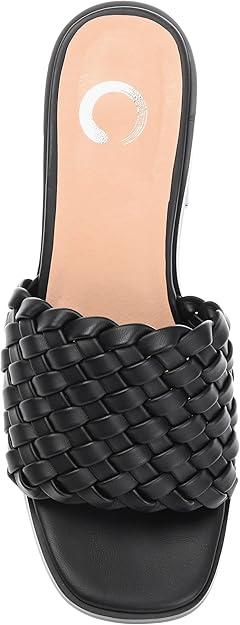Journee Collection Women's Fylicia Dress Sandals  Black Size 9.5