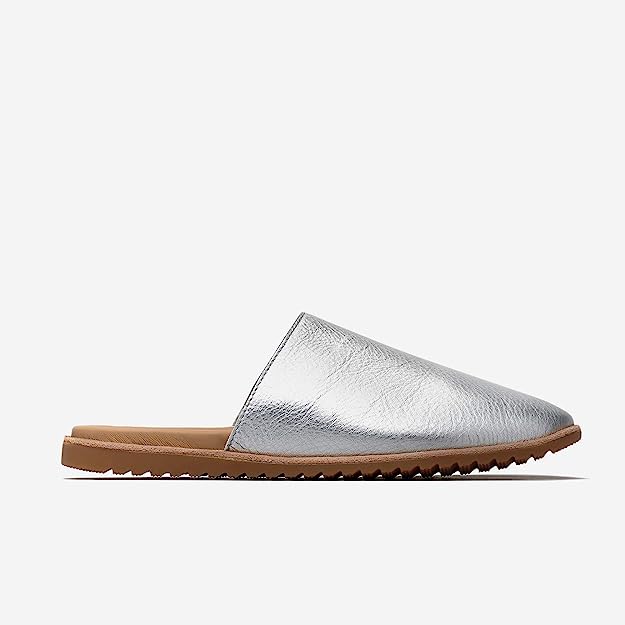 Sorel Womens Ella Mule Clog  Color Silver Size 5.5M