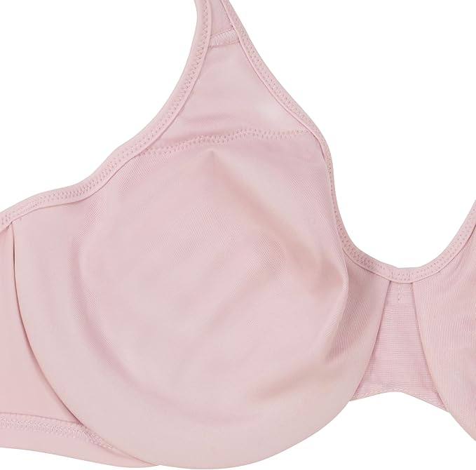 Bali Passion for Comfort Minimizer Underwire Bra  Black Size 42DD