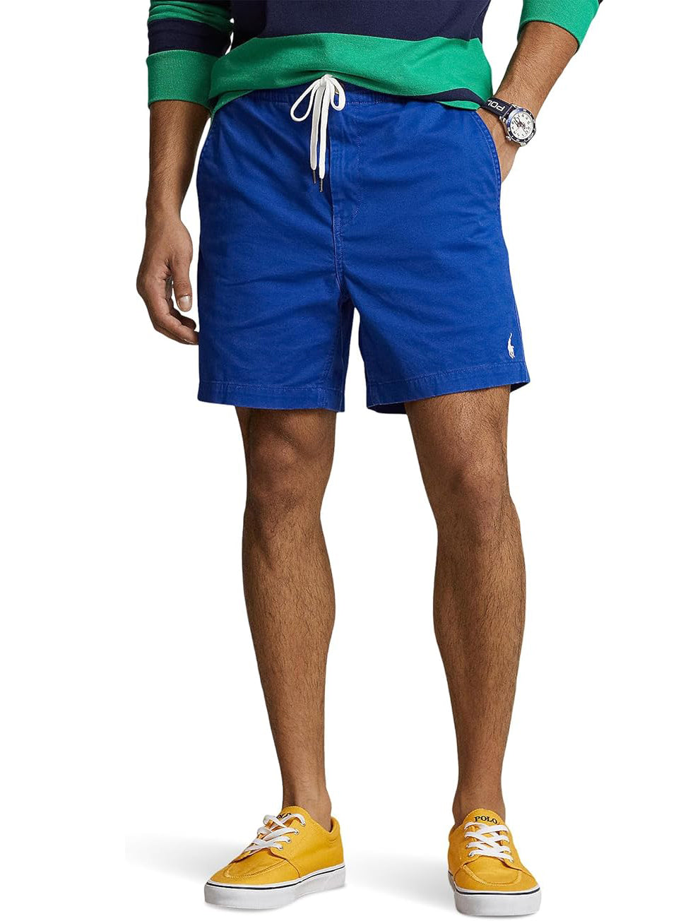 Polo Ralph Lauren Men's Classic-Fit Prepster Chino Shorts  Sapphire Star Size XL