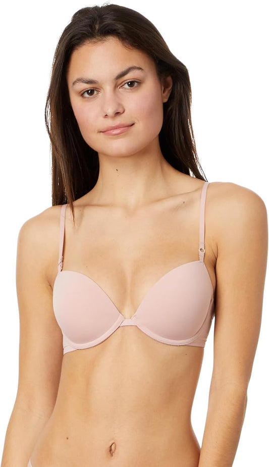 Calvin Klein Women's Minimalist Micro Lightly Lined Demi Bra  Subdued Size 38B