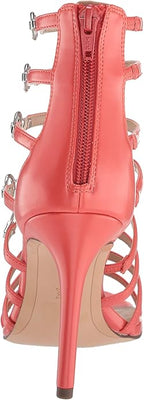 BCBGeneration Women's Jean Caged Heeled Dress Sandals  Flare Size 11