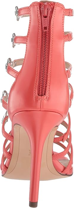 BCBGeneration Women's Jean Caged Heeled Dress Sandals  Flare Size 11