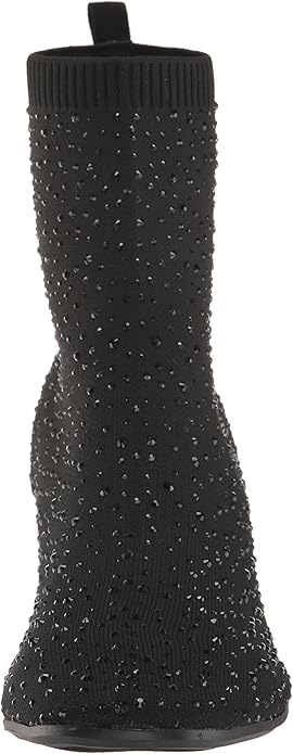Kenneth Cole Reaction Women's Rida Stretch Jewel Boot  Black Size 6.5
