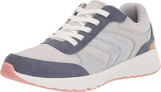 Dr. Scholl's Women's Back To It Slip-on Sneakers  Color Vapor Grey Faux Leather/Fabric Size 7M