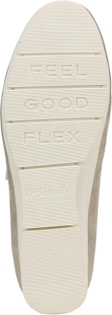 Dr. Scholl's Women's Timeless Mary Jane Flat  Gold Smooth Size 7