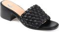 Journee Collection Women's Fylicia Dress Sandals  Black Size 9.5