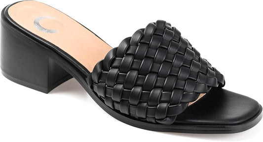 Journee Collection Women's Fylicia Dress Sandals  Black Size 9.5