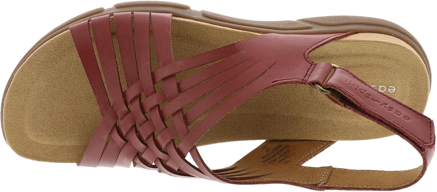 Easy Spirit Women's Mar Sandals  Medium Red Size 9