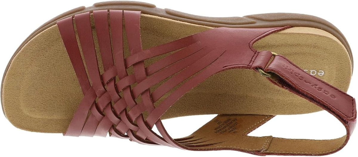 Easy Spirit Women's Mar Sandals  Medium Red Size 9